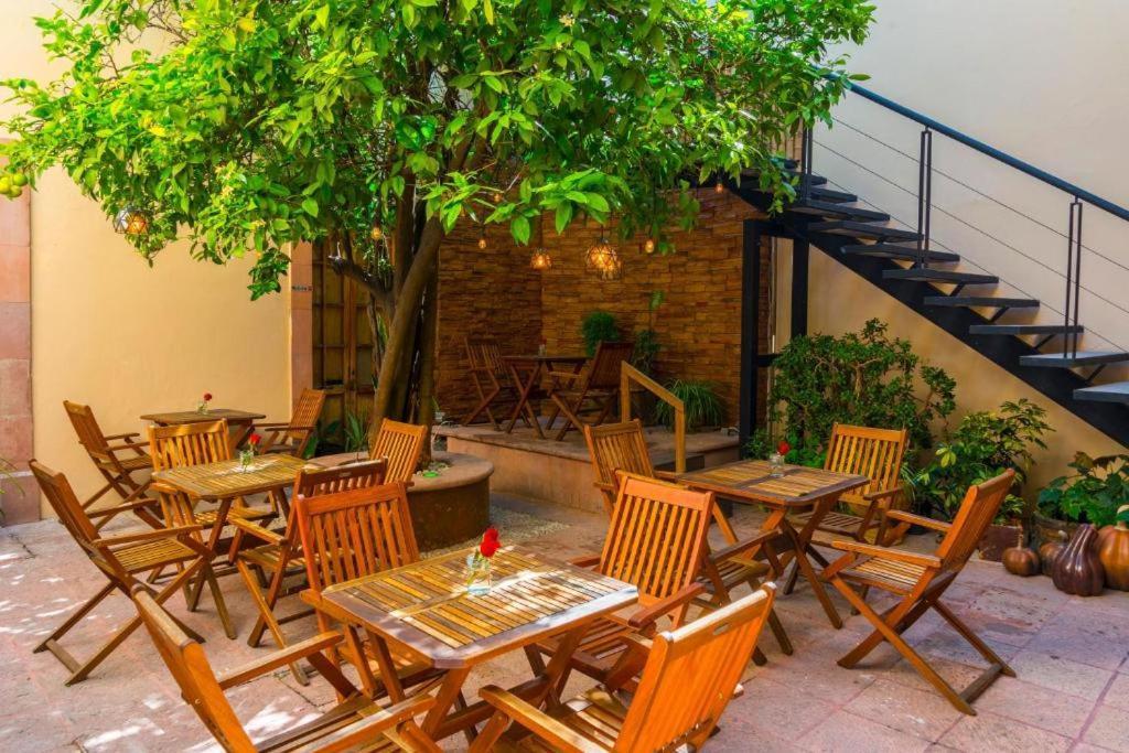 La Casa Del Naranjo Hotel Boutique Queretaro Ngoại thất bức ảnh